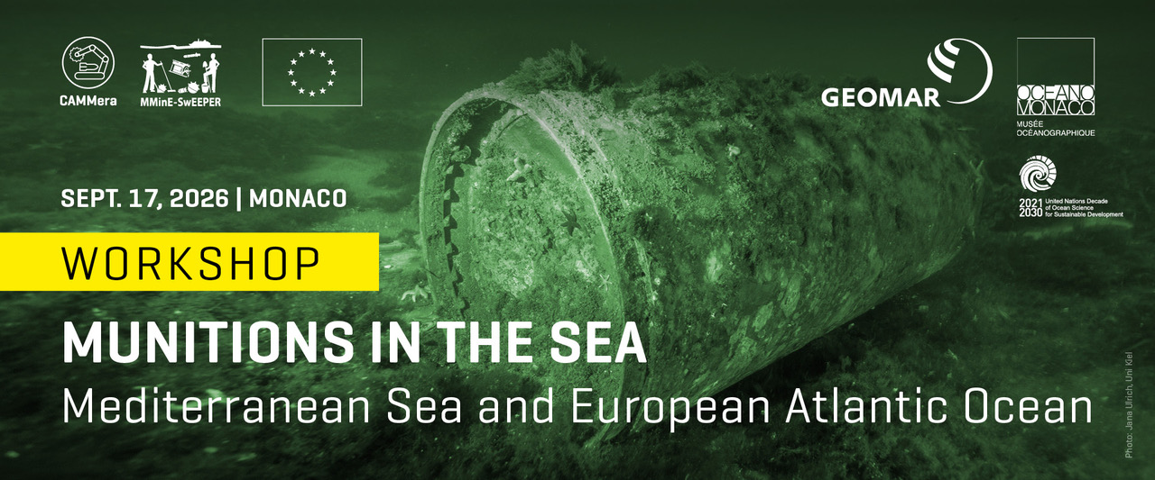 Workshop on Munition in the Sea – Mediterranean Sea and European Atlantic Ocean, Monaco, 17 September