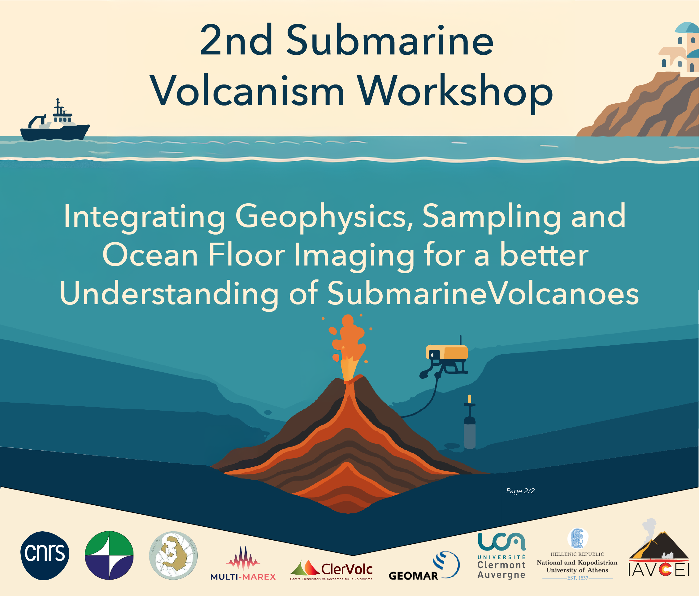 The 2nd Submarine Volcanism Workshop